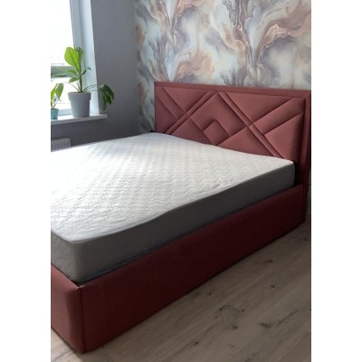 Кровать Геометрия-3 на щитовом основании 1600*2000 Кровать Геометрия-3 на щитовом основании 1600*2000