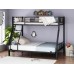 Двухъярусная кровать Гранада - 1 140 (белый, черный, серый, бежевый, коричневый)