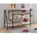 Двухъярусная кровать Толедо П (черный, серый, бежевый, коричневый)